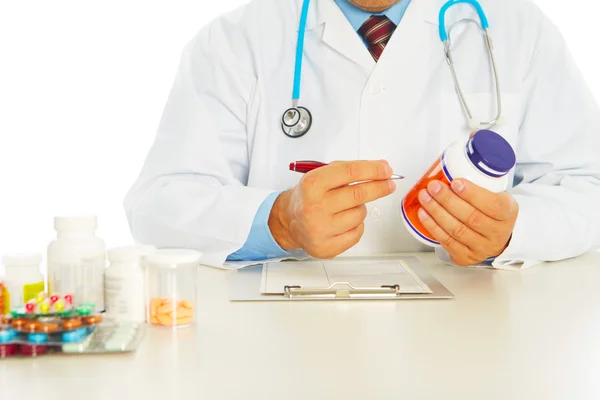 Doctor in the office — Stock Photo, Image