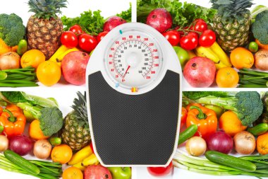 Ölçekler ve toplama meyve ve sebze