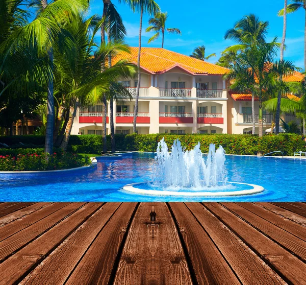 Resort tropical . — Foto de Stock