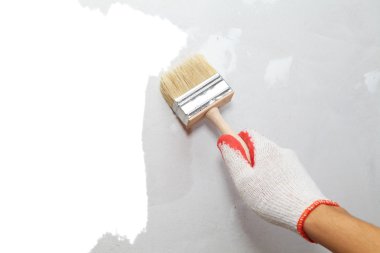 Yüklenici sıvacı. İşçi