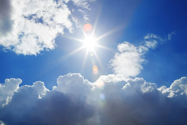 Cielo con nubes —  Fotos de Stock