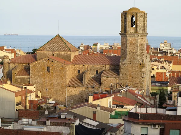 Vieille église médiévale en pierre de St Nicolau en Espagne — Photo