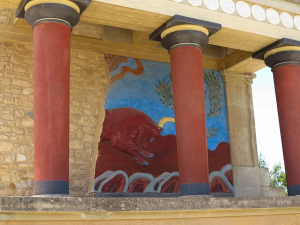 クノッソス宮殿遺跡 — ストック写真