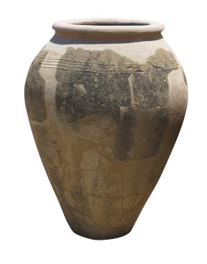 Eski kil Minoan amfora Crete, Yunanistan