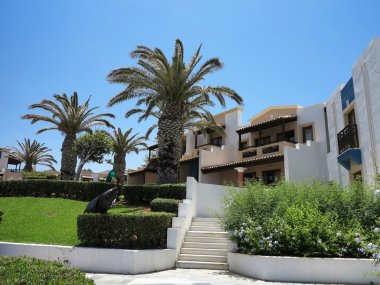 16.06.2015. Girit, Yunanistan. Girit Rum köyü lüks görünümü