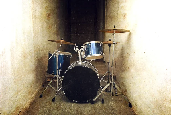 Bicí rámcové obrázek. Drum set. — Stock fotografie