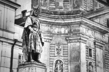 Prag'da anıt Charles Iv Charles Köprüsü
