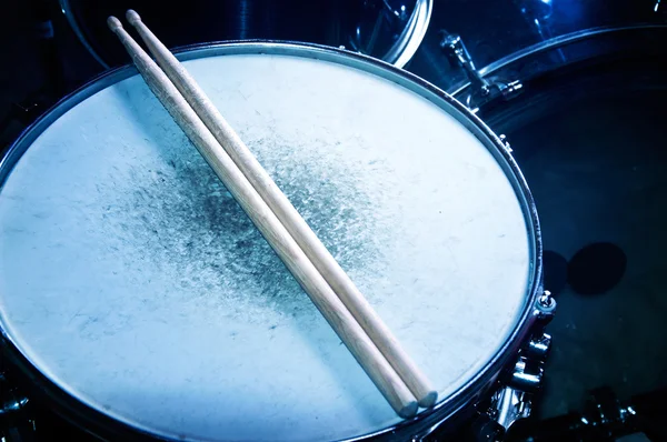 Conceptuele afbeelding van drums. — Stockfoto