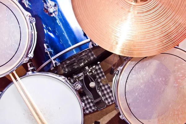 Drums en muziek. — Stockfoto