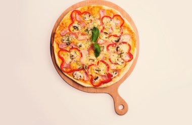 lezzetli, lezzetli pizza 