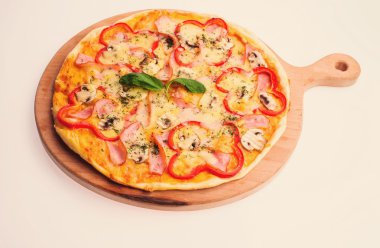 lezzetli, lezzetli pizza 