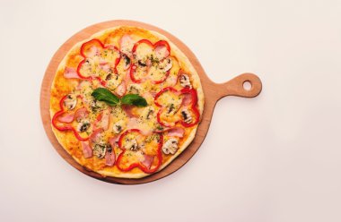 lezzetli, lezzetli pizza 