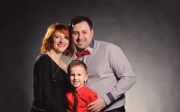 A  happy family — Stock Photo, Image