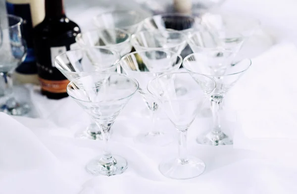 Glasses for alcohol — Stock Photo, Image