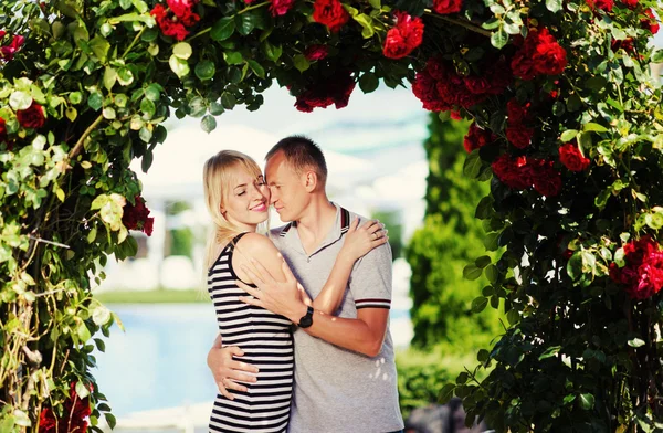 Portrait de couple heureux — Photo