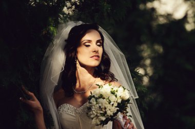 Genç gelin, düğün günü