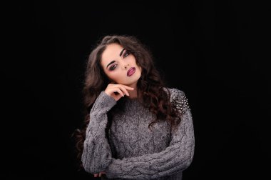 Bir manken güzel yüzü 