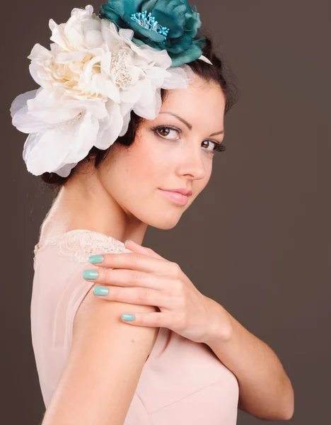 Portrait of Beautiful Woman — Stock Photo, Image