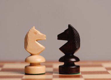 Ahşap Satranç taşları