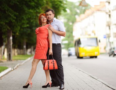 Mutlu bir çiftin portresi