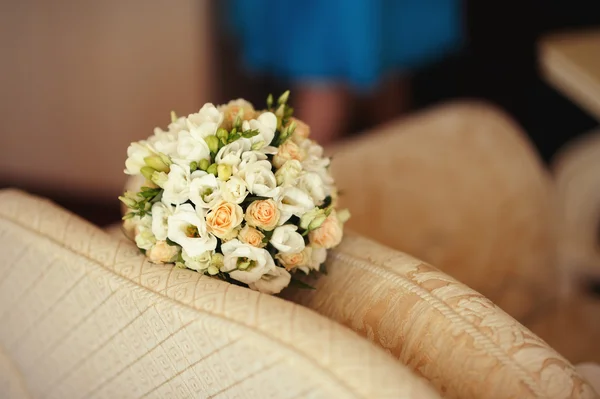 Kulatá svatební květiny — Stock fotografie