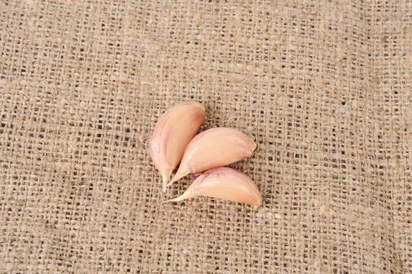 Tuval üzerine sarımsak