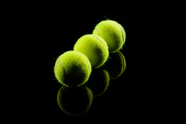 Set van tennisballen — Stockfoto