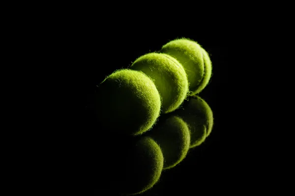 Set of tennis balls — Stock Photo, Image