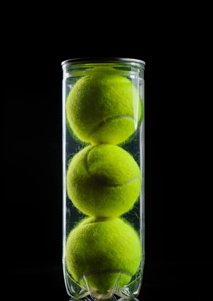 Set van tennisballen — Stockfoto