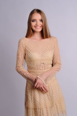 Bir manken güzel yüzü 