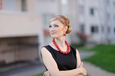 Güzel bir kadının portresi 