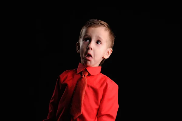 Emotional boy — Stock Photo, Image