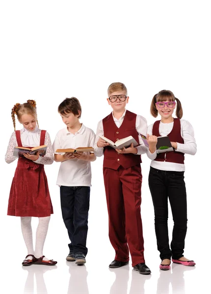 Children with books — Stock Photo, Image