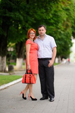 Mutlu bir çiftin portresi