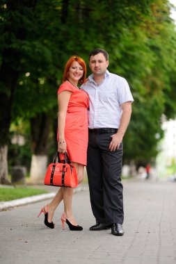 Mutlu bir çiftin portresi