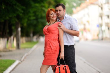 Mutlu bir çiftin portresi