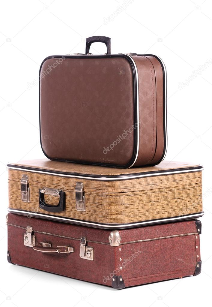 old vintage suitcases