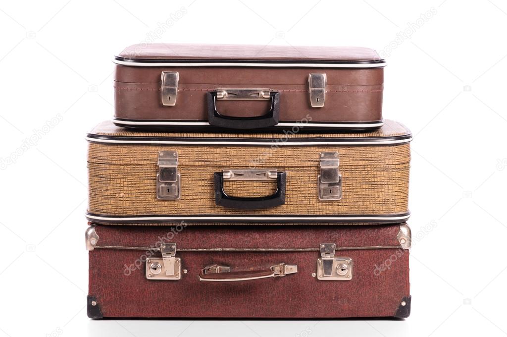 old vintage suitcases