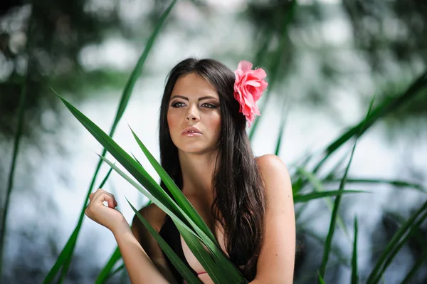 Portrait of sexy woman — Stock Photo, Image