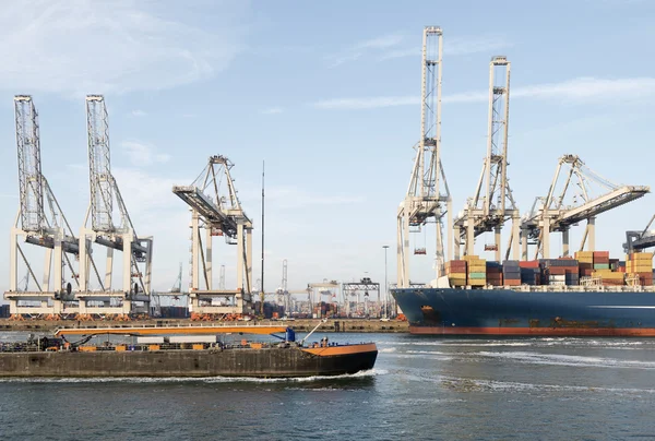 Grandi navi portacontainer — Foto Stock