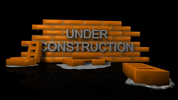 Site under construction — Stock Photo, Image