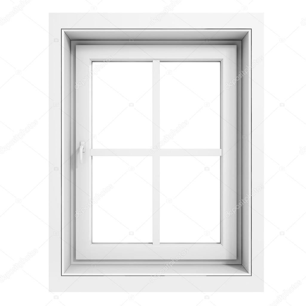 White Window Pane