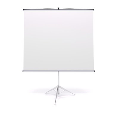 Beyaz arka plan üzerinde 3D boş topla