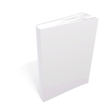 boş kapaklar ile 3D kitap