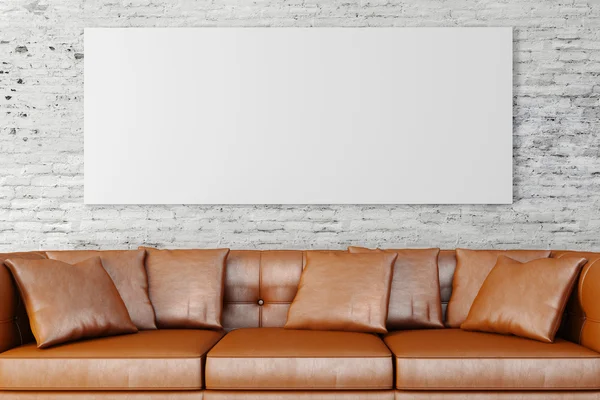 3D modern bilgisayar işyeri