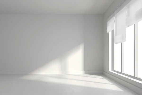3D render puste wnętrze pokoju — Zdjęcie stockowe