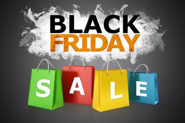 3D alışveriş torbaları, satış konsepti