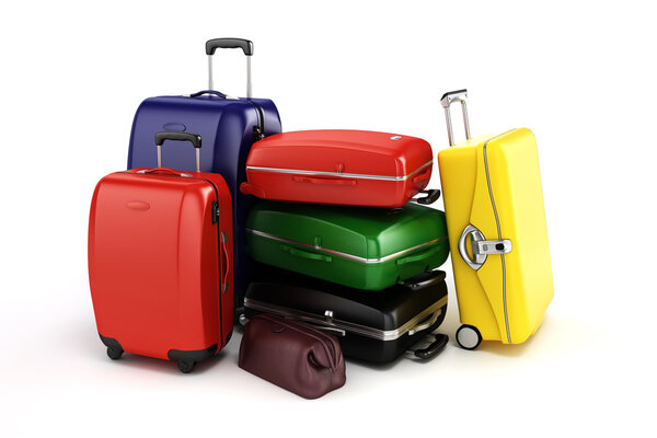 3d render - tourism and travel concept