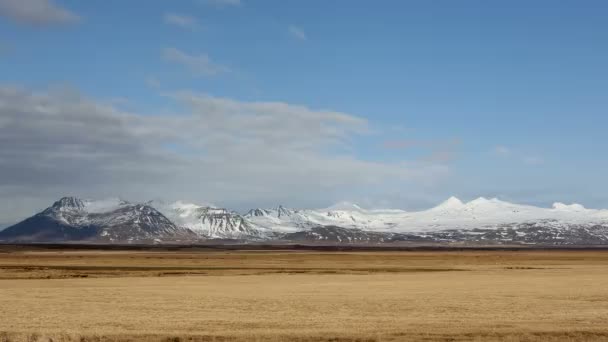 Iceland time lapse — Stock Video