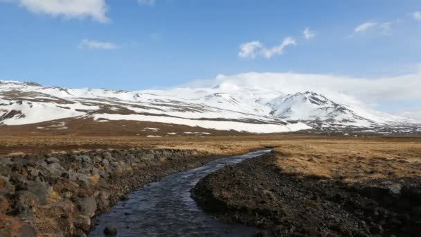 Iceland time lapse — Stock Video